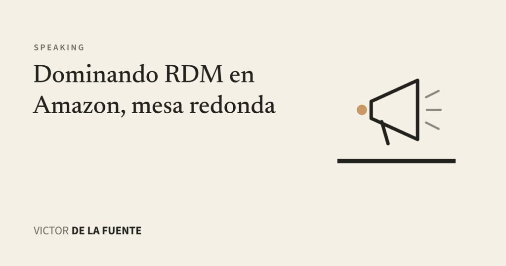 Mesa redonda sobre RDM en Amazon