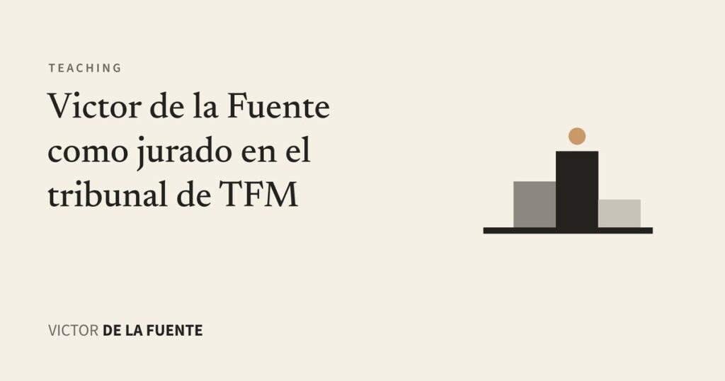 Victor de la Fuente en el tribunal de TFM