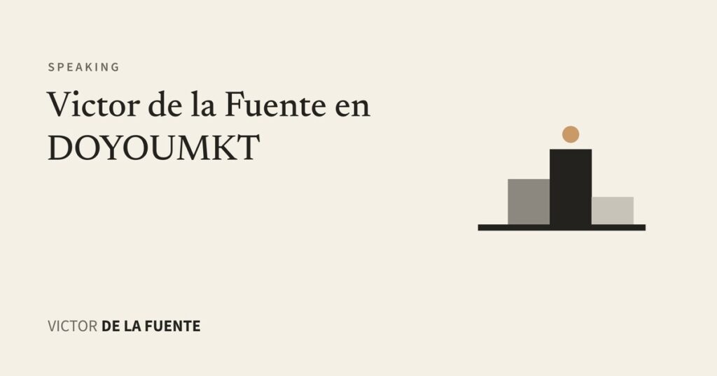 Victor de la Fuente en DOYOUMKT