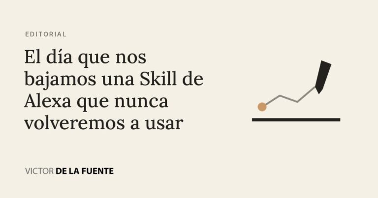 El día que nos bajamos una Skill de Alexa que nunca volveremos a usar