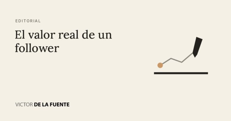 El valor real de un follower