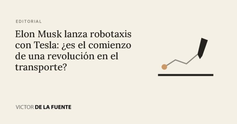 Elon Musk lanza robotaxis con Tesla: ¿es el comienzo de una revolución en el transporte?