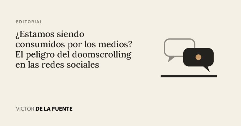 ¿Estamos siendo consumidos por los medios? El peligro del doomscrolling en las redes sociales