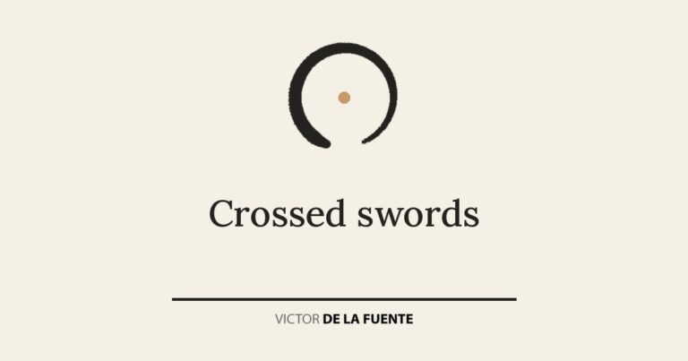 Crossed swords