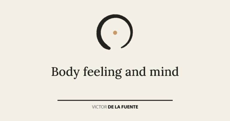 Body feeling and mind