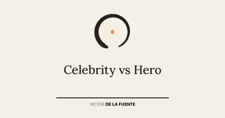 Celebrity vs Hero