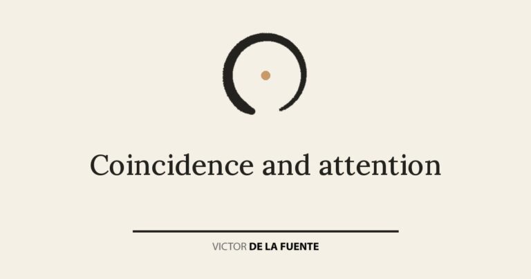 Coincidence and attention