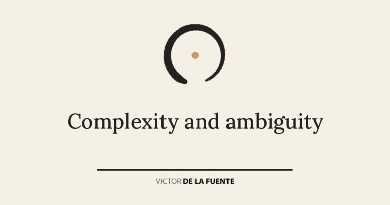 Complexity and ambiguity
