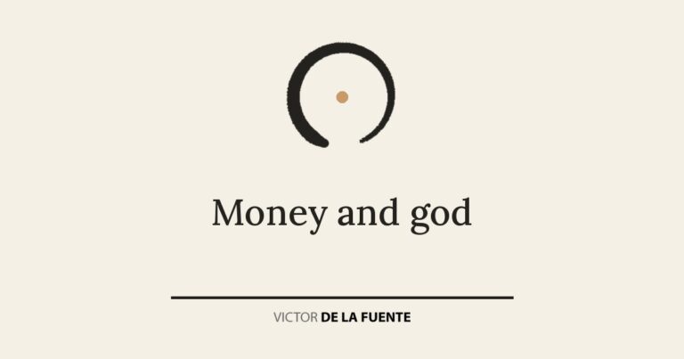 Money and god