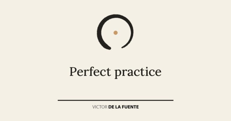 Perfect practice