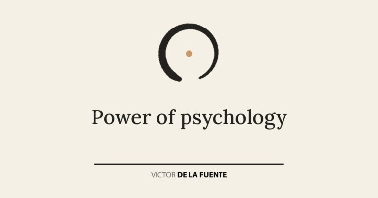 Power of psychology