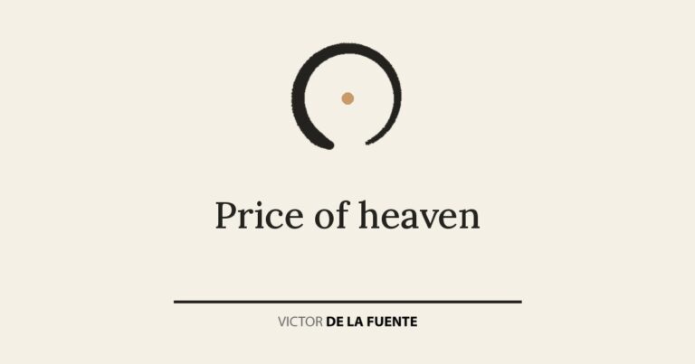 Price of heaven