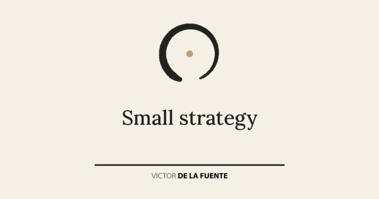 Small strategy