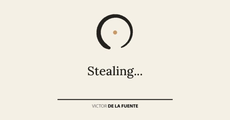 Stealing…