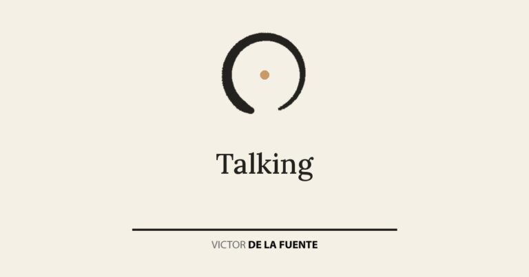Talking