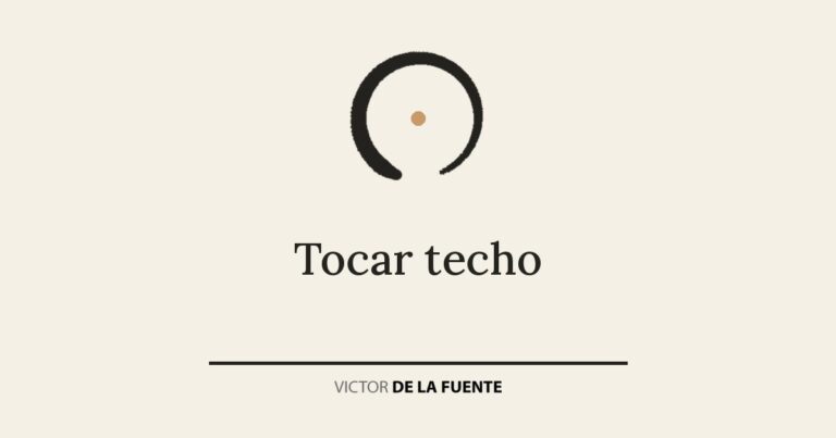 Tocar techo