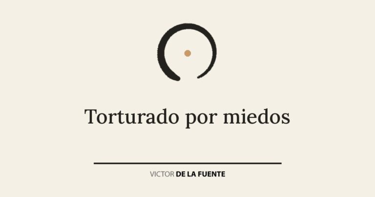 Torturado por miedos