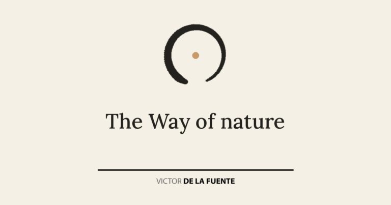 The Way of nature